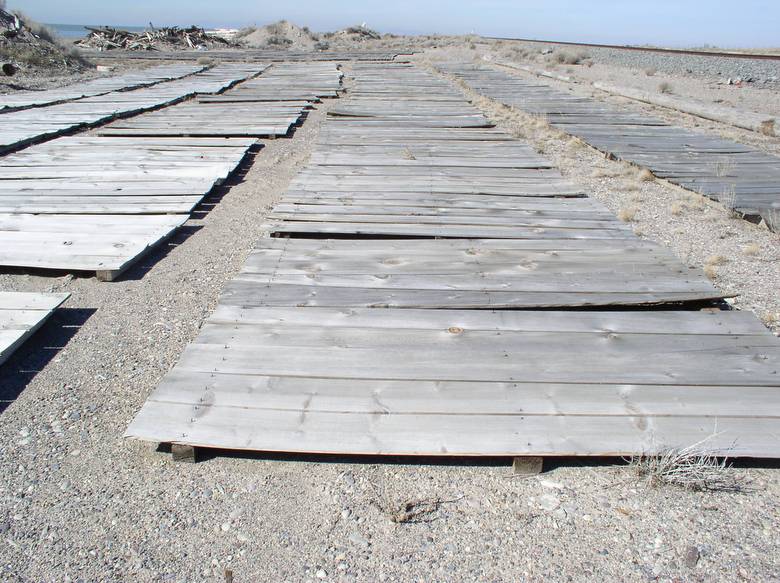 Weathered Thin Railcar Material